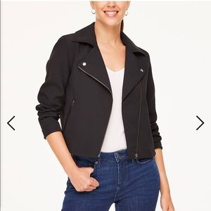 Loft lightweight moto jacket XS